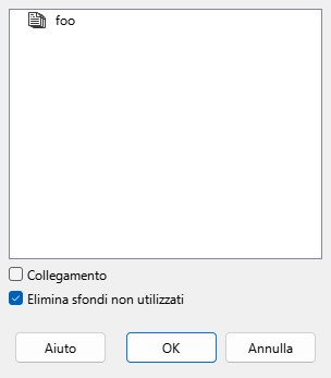 Finestra di dialogo Inserisci da file